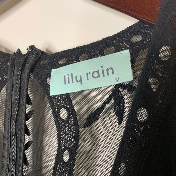 Black Lace Romper - Lily Rain - Picture 2 of 5